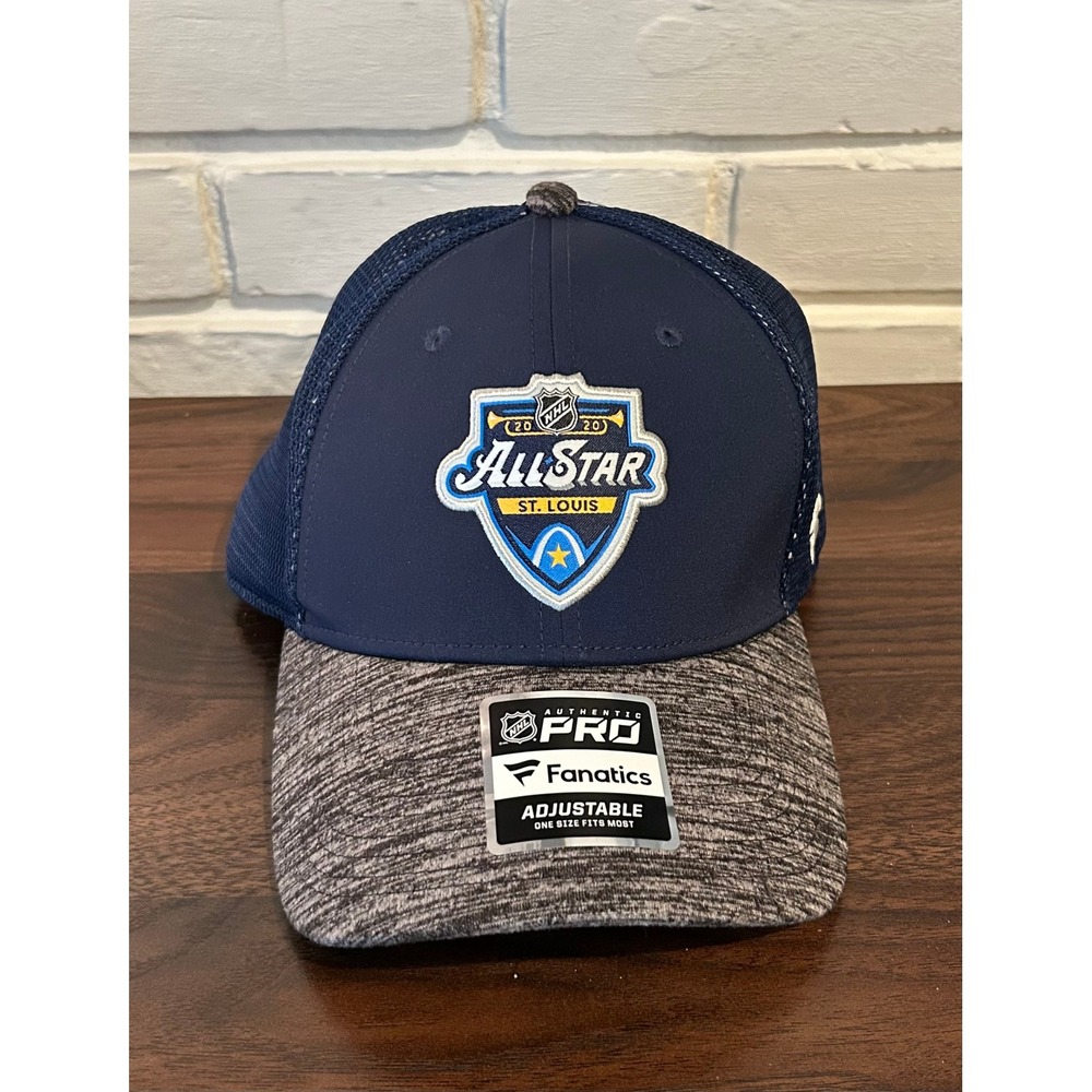 NWT Fanatics NHL All Star St Louis 2020 Trucker Hat Adjustable